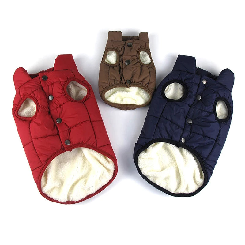 Winter Fleece Dog Jacket | Billu Pet Boutique
