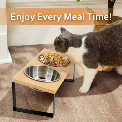 Elevated Cat & Puppy Bowls | Billu Pet Boutique
